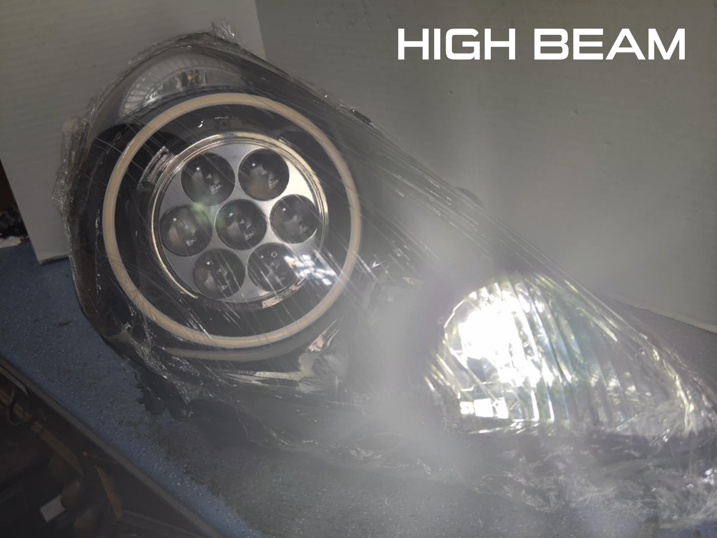 2007-2008 Honda Fit Custom Q45 HID Headlights