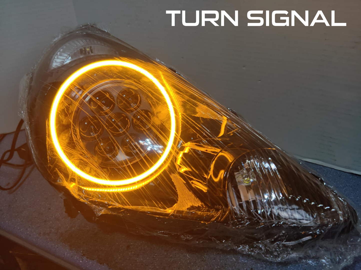 2007-2008 Honda Fit Custom Q45 HID Headlights