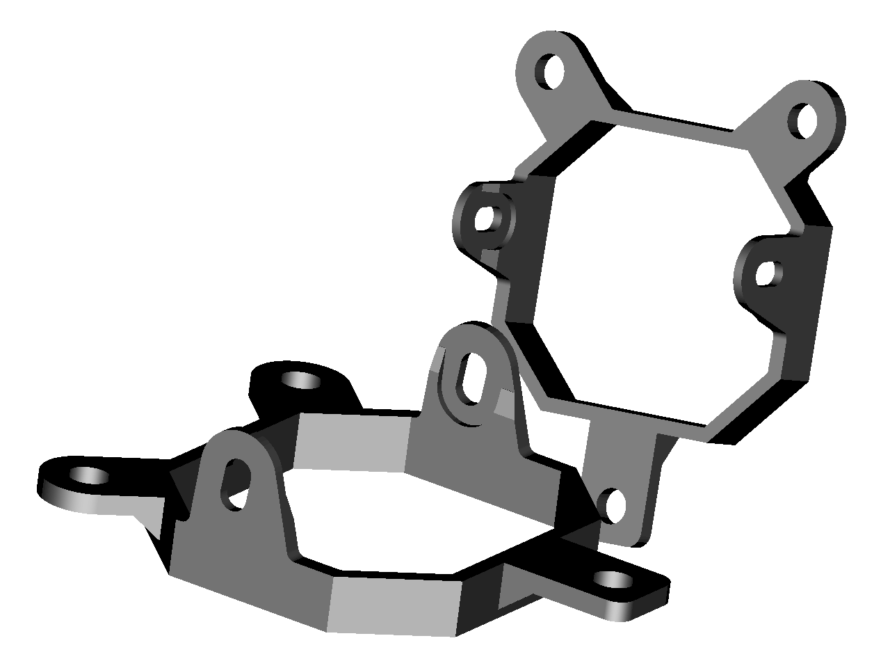 Type Y 4Banger Fog Light Brackets