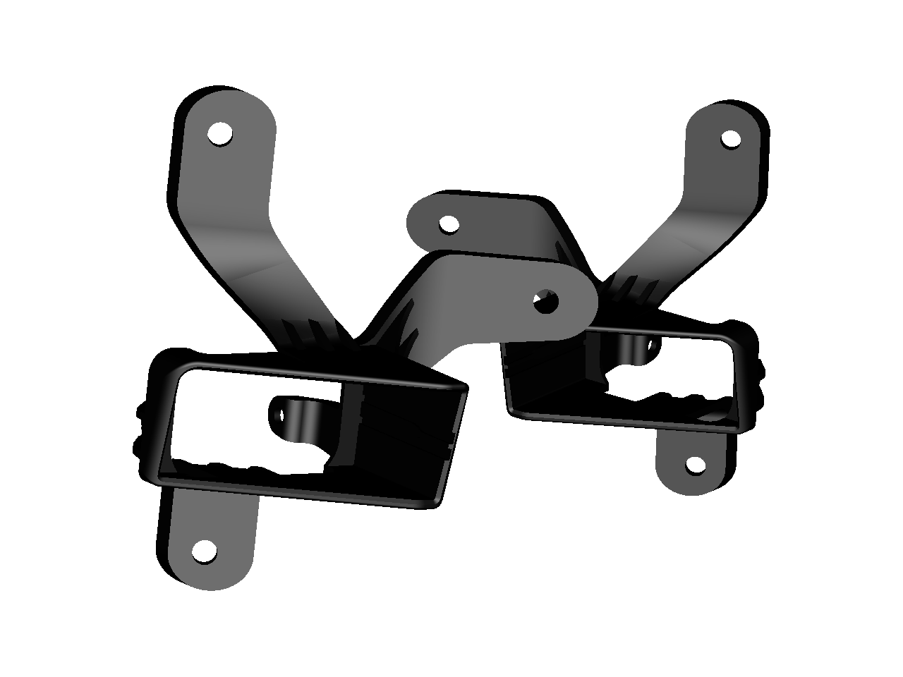 2022+ GMC Sierra 1500 Baja Designs S2 Fog Light Brackets