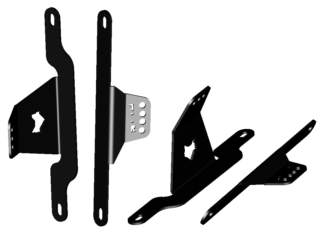 2015-2017 Ford Expedition SS6 Fog Light Brackets