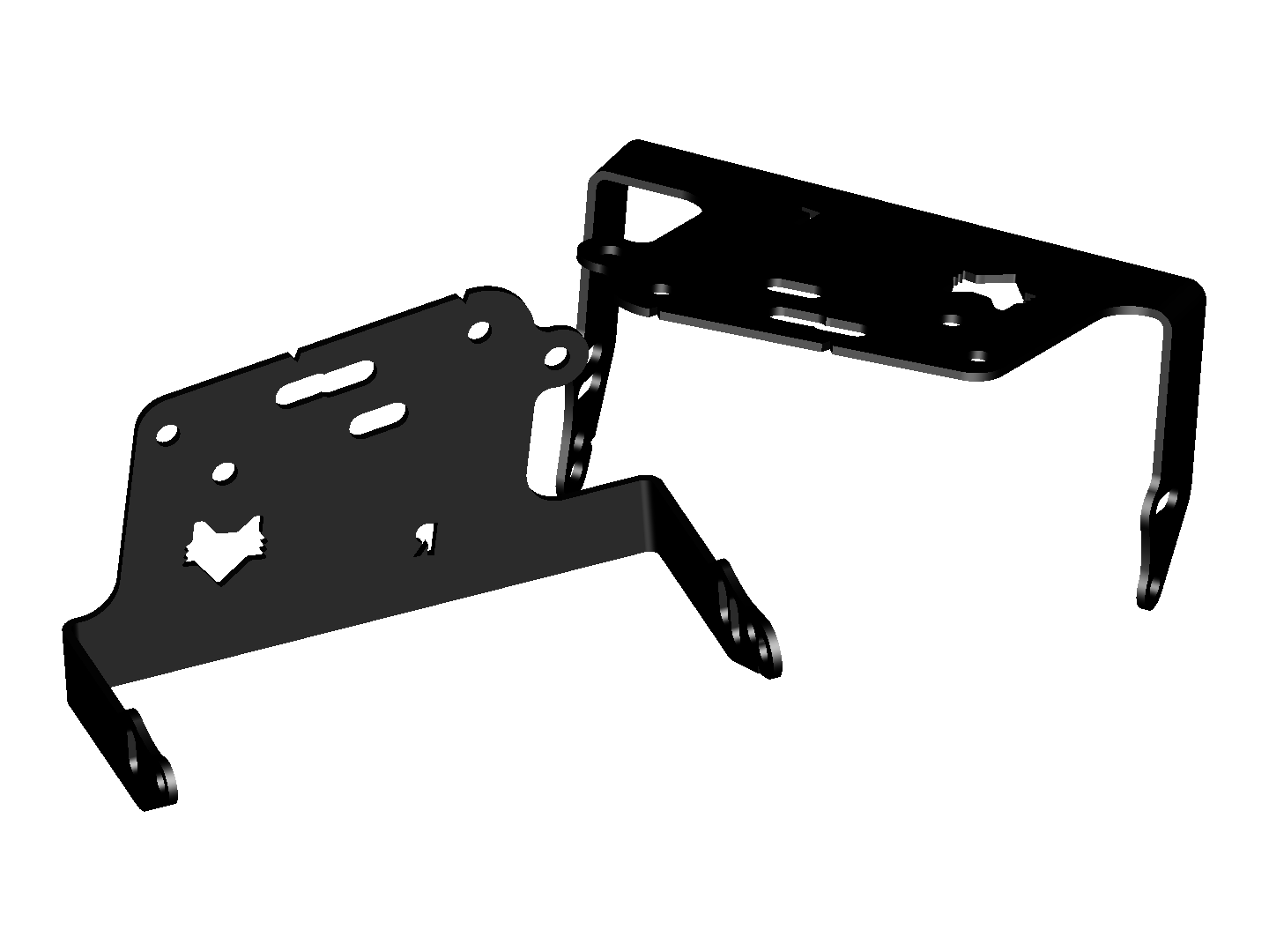 Type GH SS6 Fog Light Brackets