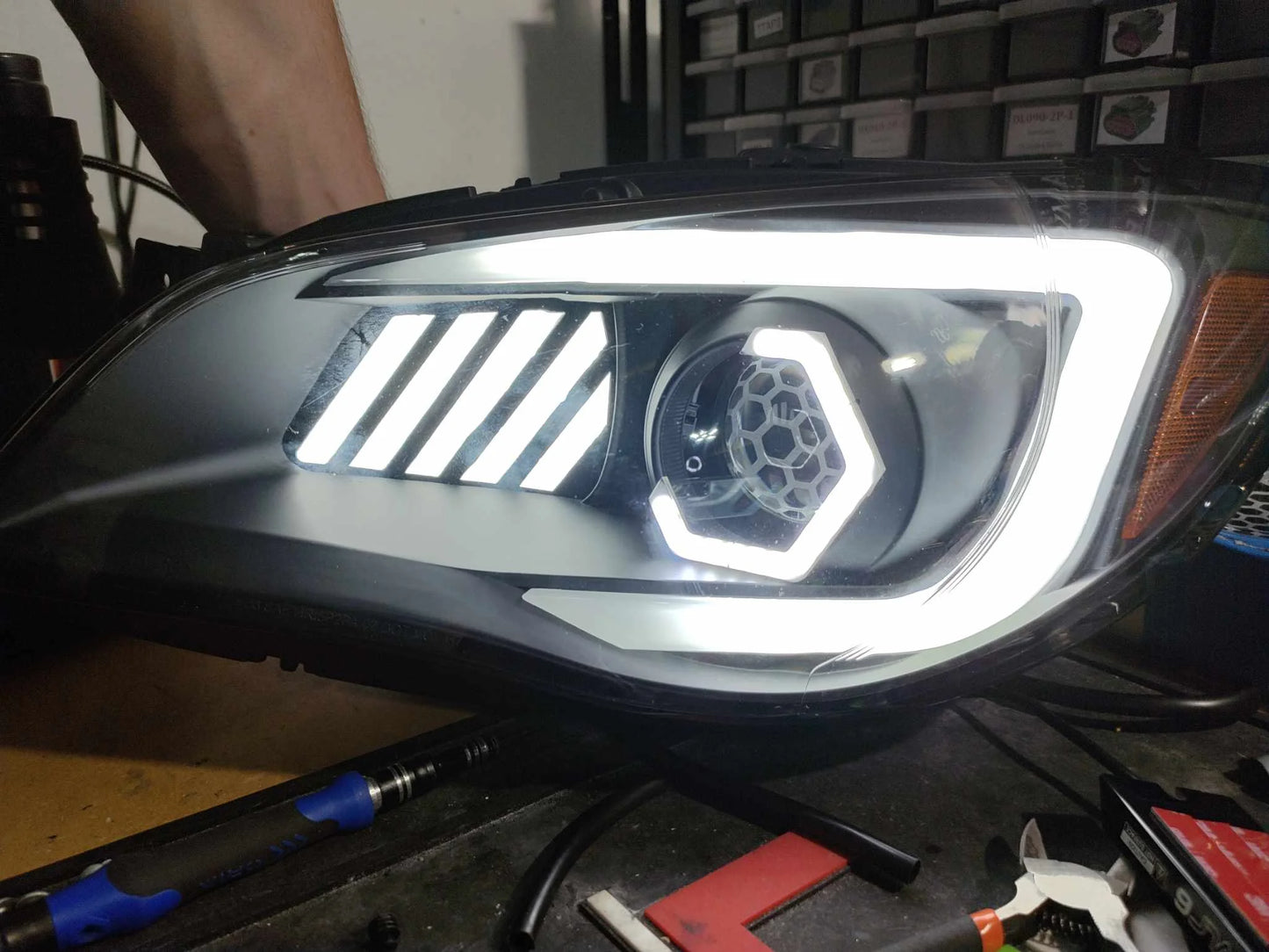 2006-2007 Impreza/WRX/STi C-Style Custom Headlights