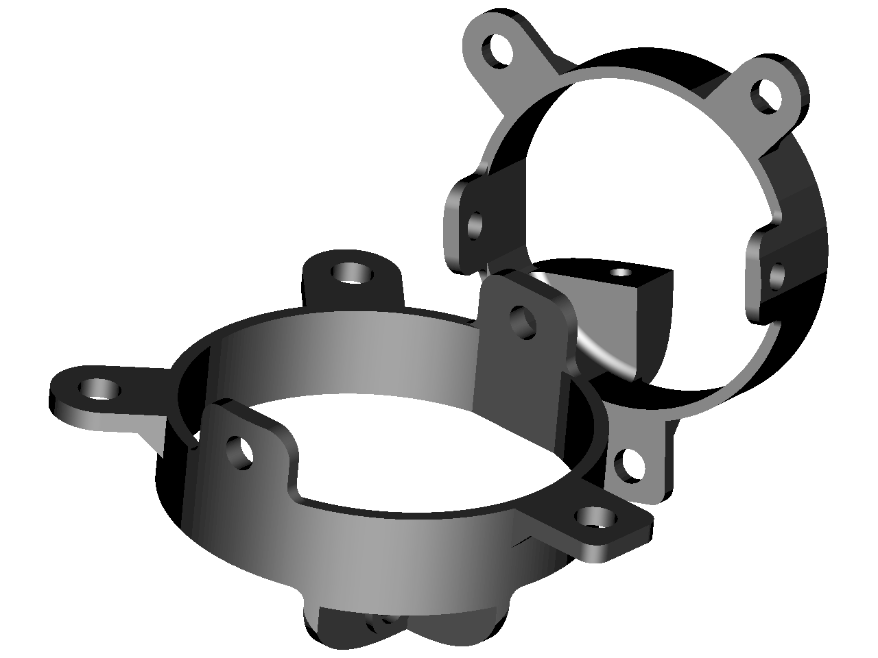 Type Y XB Evo Fog Light Brackets
